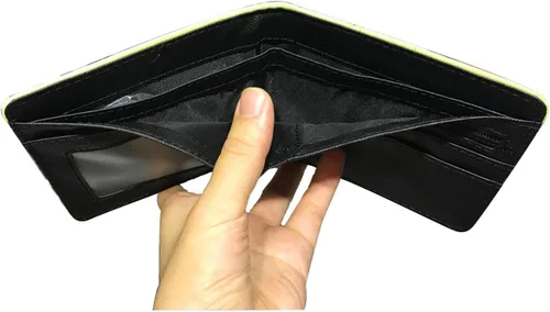Miniatura 3 de SFZWCZ Billetera plegable con bolsillo corto para niños y jóvenes, diseño Battle Royale de videojuegos, 36, Fresco