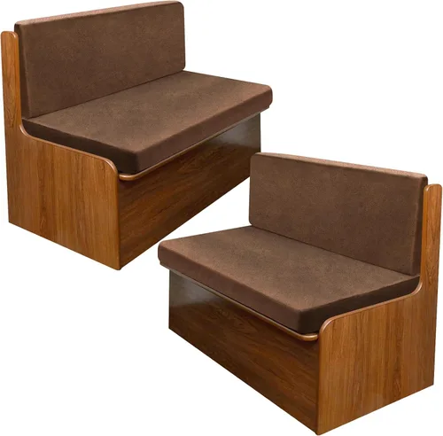 Miniatura 33 de Fundas de cojín tipo cuero para sofá, juego de fundas protectoras de muebles para sillón seccional, sofá biplaza de tela de elastano elástica