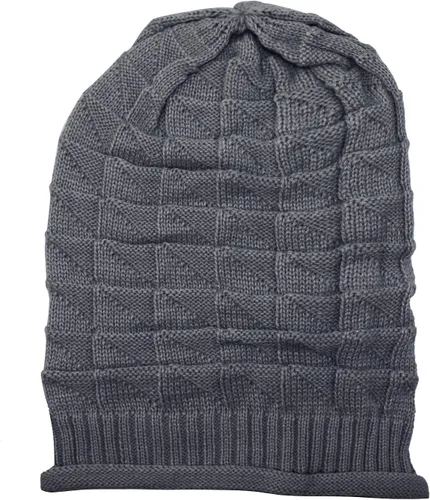 Miniatura 2 de Las mujeres Knit Beanie Baggy Oversize invierno cálido sombrero suave Slouchy Beanie Skully Cap