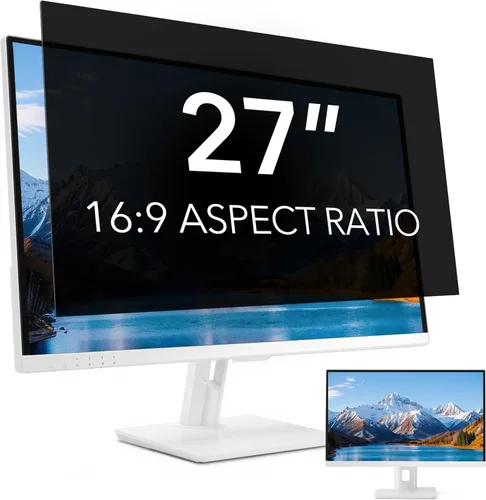 Miniatura 12 de Paquete de 2 pantallas de privacidad de computadora de 34 pulgadas para monitor de pantalla ancha de relación de aspecto 21:9, protección ocular