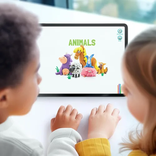 Miniatura 3 de HEY CLAY Arcilla de secado al aire con divertida aplicación interactiva, juego de arcilla para modelar y manualidades para niños de 3 a 8 años