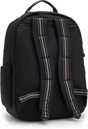 Miniatura 7 de Kipling Mochila para laptop Seúl extra grande de 17 pulgadas para mujer, duradera, espaciosa con correas acolchadas para el hombro, bolsa escolar