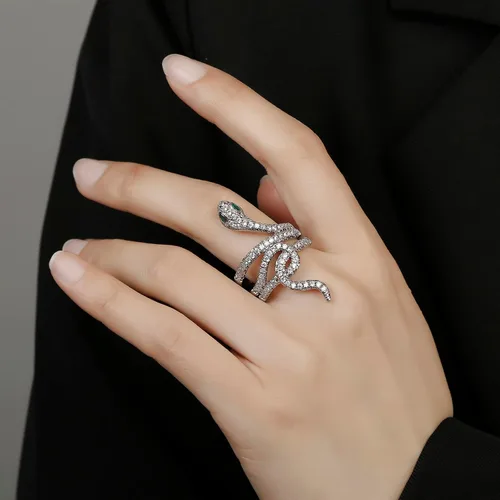 Miniatura 2 de Anillo de serpiente para mujer