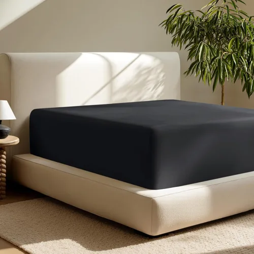 Miniatura 8 de Bare Home Sábana bajera ajustable extra larga individual – Sábana bajera de bolsillo extra profundo – Microfibra 1800 premium – Ultra suave sin