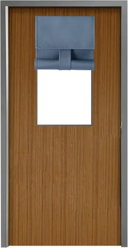 Miniatura 44 de WdFour Cortinas de puerta francesa con tacto sedoso, aislamiento térmico, reducción de ruido, cortinas opacas para puerta de vidrio y oficina