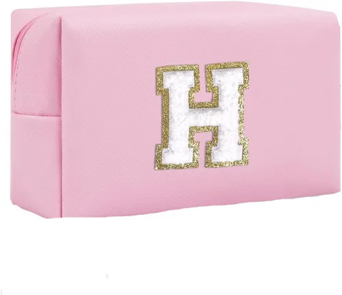 Miniatura 25 de SxoSyo Bolsas de cosméticos para mujer, bolsa de maquillaje grande, bolsa de viaje con cremallera, organizador de brochas de maquillaje para regalos