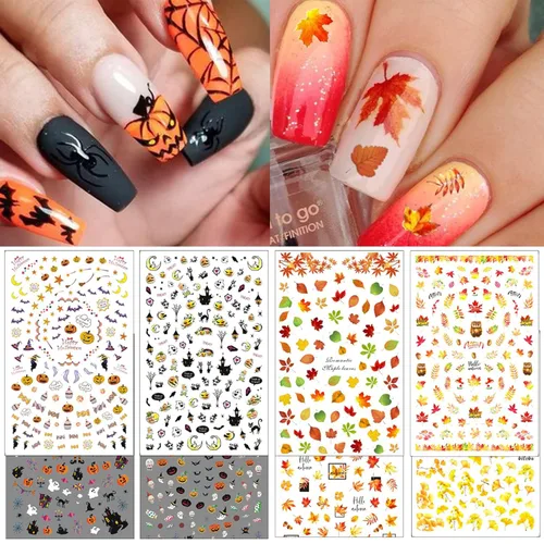 Miniatura 9 de TailaiMei Calcomanías para uñas de luna y estrella, para el día de San Valentín, calcomanías autoadhesivas de arte de uñas de corazón dorado
