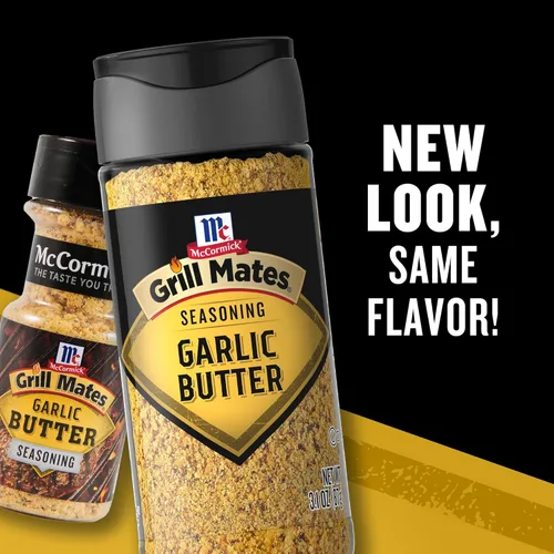 Miniatura 3 de McCormick Grill Mates Condimento de mantequilla de ajo, 3.1 oz