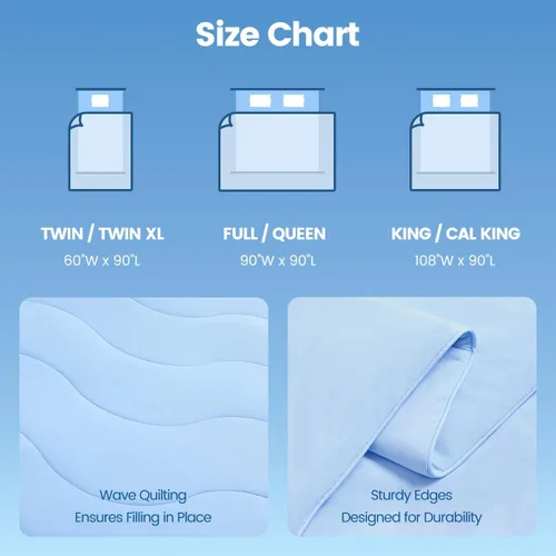 Miniatura 4 de Edredón refrescante tamaño Queen, manta transpirable para personas que duermen con calor, ropa de cama ligera para todas las estaciones para sudores