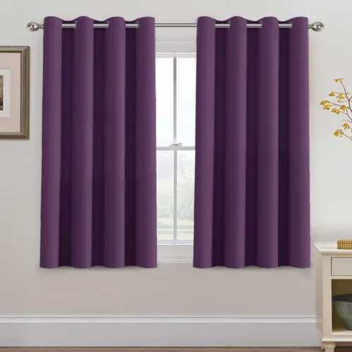 Miniatura 96 de H.VERSAILTEX - Cortinas blackout con aislamiento térmico y ojales en la parte superior, para patios, puertas correderas y división de habitaciones