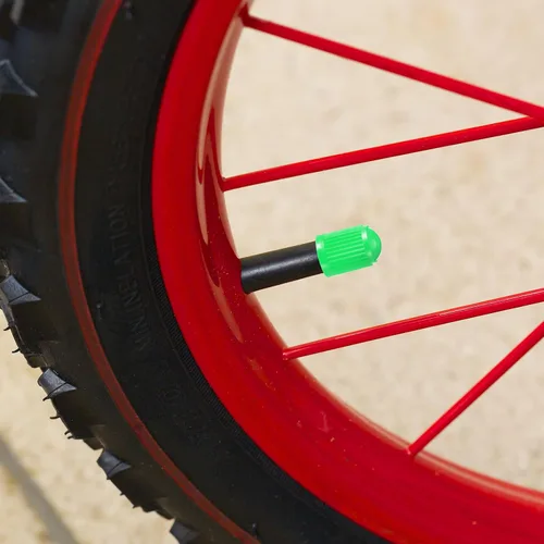 Miniatura 66 de Outus 20 tapas de vástago de válvula de neumático, tapas universales de plástico para vástagos de válvula de automóvil, bicicletas, automóviles