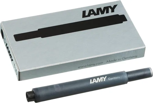 Lamy T 10 - Cartucho de tinta negra con gran suministro de tinta, adecuado para todos los modelos de pluma estilográfica Lamy Cartucho, contenido de