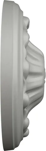 Miniatura 3 de Ekena Millwork ROS05X05MU Mullin Roseta Redonda, 5 7/8"OD x 1 5/8"P, Imprimado