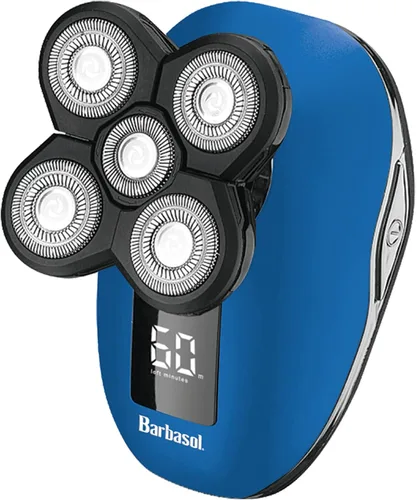 Miniatura 2 de Barbasol - Afeitadora de cabeza LCD recargable