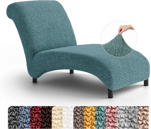 Miniatura 17 de PAULATO BY GA.I.CO. Funda para Silla de Tumbona Sin Brazos - Funda Deslizante para Silla de Tumbona - Funda para Sofá de Salón - Fundas Deslizantes