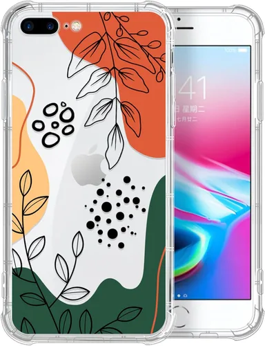 Miniatura 30 de Funda compatible con iPhone XR, TPU suave, transparente, a prueba de golpes, funda protectora transparente para iPhone XR, cactus
