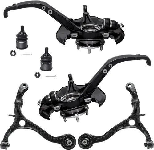 Miniatura 264 de Detroit Axle - Kit de extremo delantero para Chrysler 300 Dodge Charge Challenger 2011-2023, 2 brazos de control inferiores traseros 2 rótulas