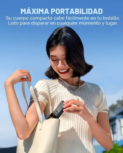 Miniatura 8 de SJCAM C400 4K Travel Vlogging Cámara con tarjeta de 256 GB, cámara corporal de grabación 7H para creadores de YouTube, estabilizador de 6 ejes
