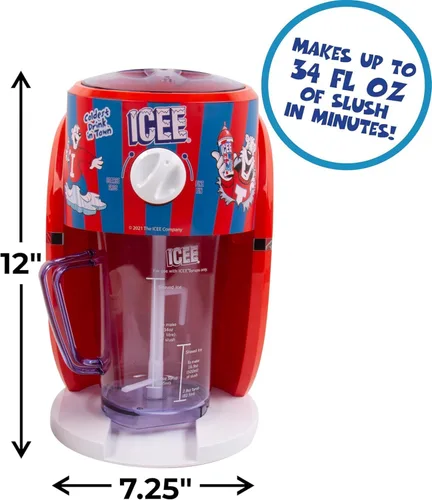 Máquina de Cono Nevado ICEE – Raspador de Hielo y Fabricante de Granizado Oficialmente Licenciado, Fabricante de Bebidas Congeladas para Niños y