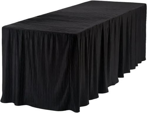 Miniatura 4 de The Folding Table Cloth 4 pies negro 24x48x29