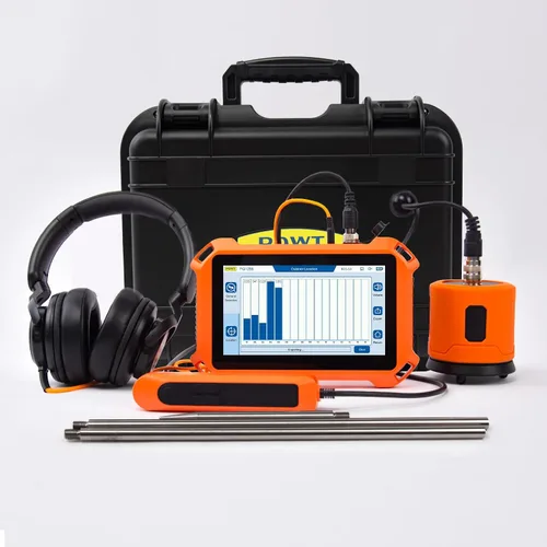Miniatura 12 de Detectores de fugas de agua subterráneas para el hogar PQ125A Detección de fugas de agua en tuberías de pared con pantalla táctil, auriculares