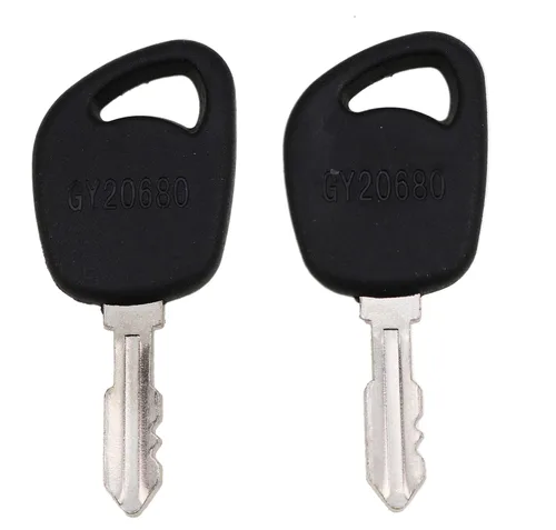 Miniatura 3 de JEENDA (2) Llaves de encendido GY20680 LVA17264 Compatibles con John Deere 100 LA LT SST X Series 1026R L100 L110 L108 L111 L118 L120 L130 LA125