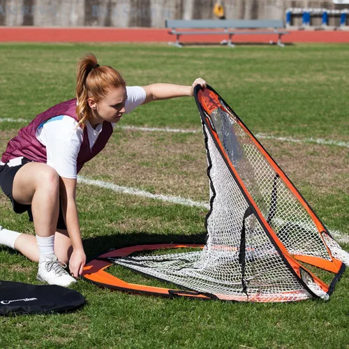 Miniatura 5 de Champion Sports Objetivo de entrenamiento de Lacrosse: red de tiro emergente y patio trasero