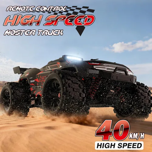 Miniatura 3 de KGF Autos RC todo terreno a escala 1:18 para adultos, auto de control remoto de alta velocidad de 2.4 GHz, 40 KPH, camión monstruo todoterreno 4x4