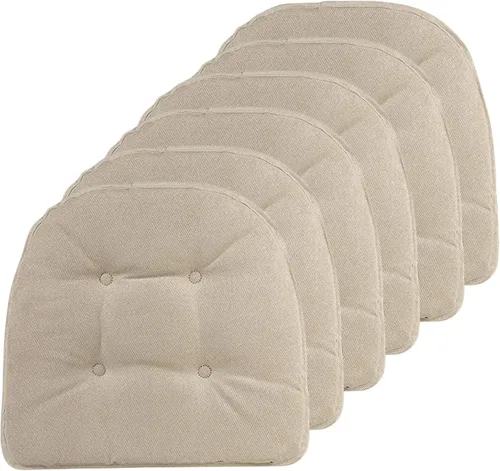 Miniatura 102 de Cojines antideslizantes para silla, ensamblados en Estados Unidos, almohadillas de asiento antideslizantes en forma de U para comedor, cocina