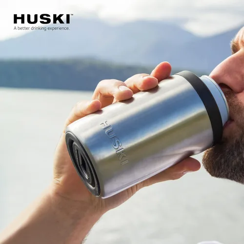 Miniatura 7 de Huski Enfriador de cerveza 2.0 Nuevo Soporte para latas y botellas Acero inoxidable de grado marino con triple aislamiento Abridor 3 en 1