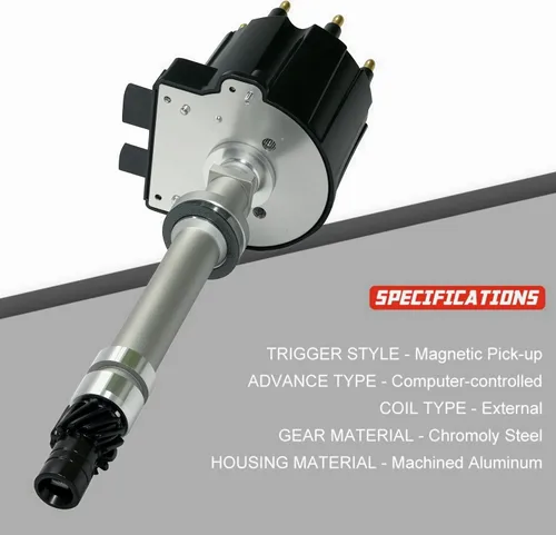 Miniatura 5 de Distribuidor de Encendido para Camión Chevy GMC Bloque Pequeño Bloque Grande 1500 2500 3500 5.0 305 5.7 350 427 TBI EFI LG4 LB9 con Tapa Negra