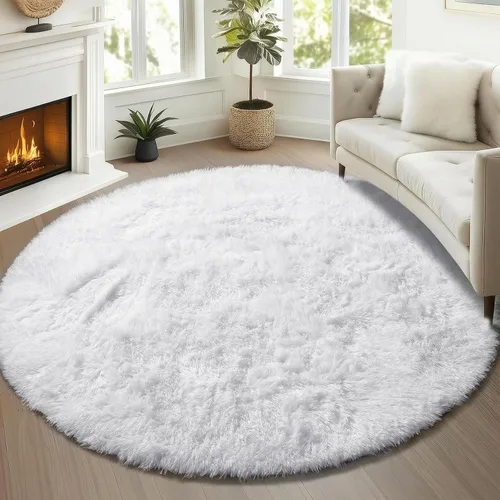 Miniatura 111 de ONASAR - Alfombra de pasillo negra de 2 x 6 pies, esponjosa, lavable, ultrasuave, afelpada, peluda, tapete para bebés, dormitorio de niños, armario