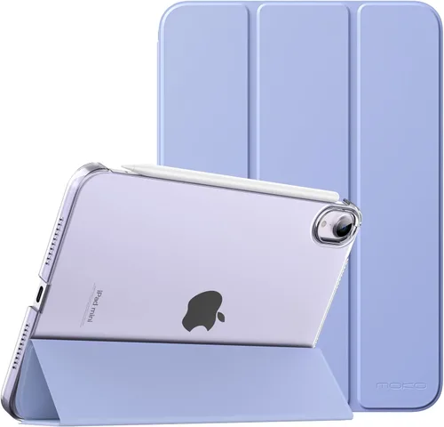 Miniatura 40 de MoKo Funda para iPad mini 7 (A17 Pro) Generación 2024, Funda para iPad mini 6 2021, Funda Protectora Delgada y Ligera de 8.3 Pulgadas con Carcasa
