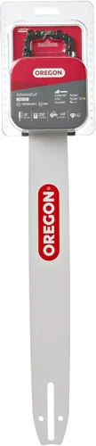 Miniatura 5 de Oregon Combo de barra guía de motosierra y cadena, repuesto AdvanceCut y kit universal de afilado de campo de motosierra, incluye limas redondas