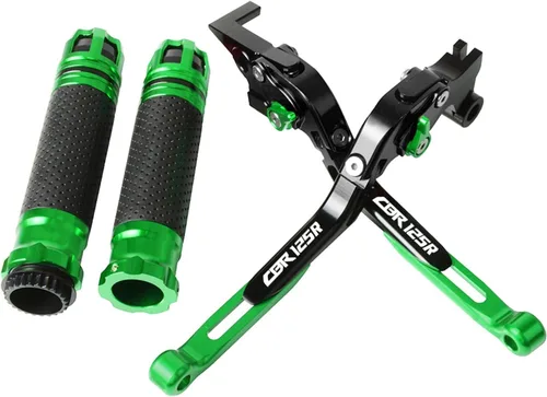 Miniatura 13 de Accesorios CNC para motocicleta, ajustable, plegable, extensible, con logotipo, palancas de embrague de freno para Yamaha FZ6 FAZER FZ-6 FZ 6 10