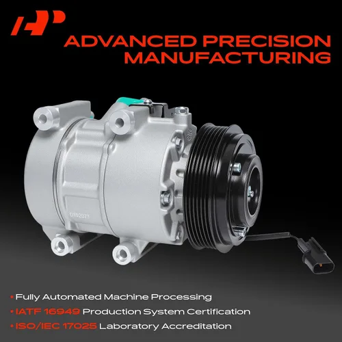 Miniatura 3 de A-Premium Compresor de aire acondicionado con embrague compatible con Hyundai Genesis Coupe 2.0L 2013 2014