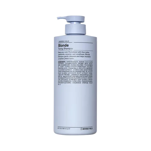 Miniatura 6 de J Beverly Hills Champú tonificante rubio azul con aceite de coco para acondicionamiento profundo, (12 onzas, 32 onzas)