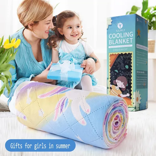 Miniatura 7 de YJLMLY Manta que brilla en la oscuridad para niñas, manta luminosa de franela suave, juguetes para niños de 1 a 10 años, regalos de Acción