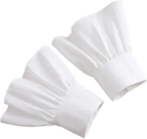Miniatura 5 de Elegtiskas Puños de encaje para mujer, mangas desmontables, pulseras para mujeres y niñas