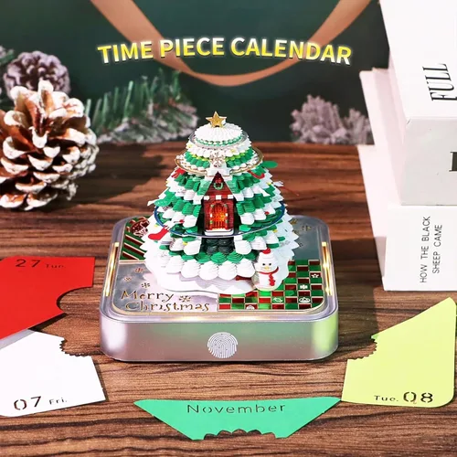 Miniatura 2 de Calendario 3D 2026, Calendario de Escritorio 2026, Bloc de Notas de Arte en Papel 3D Desmontable con Luces LED, Calendarios de Notas 3D Creativo
