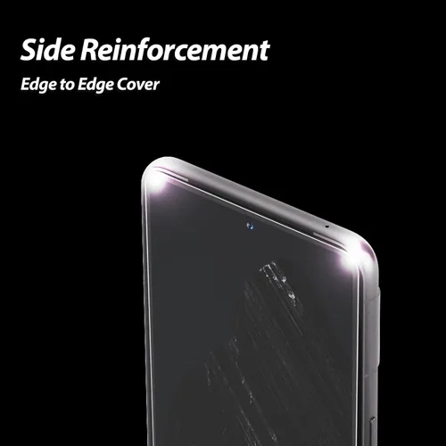 Miniatura 3 de Whitestone DOME GLASS [cobertura completa perfecta] Protector de pantalla de vidrio templado para Google Pixel 8 con lámpara UV [2 unidades]