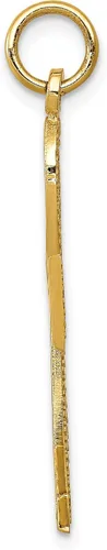 Miniatura 2 de Colgante de cruz Ankh de oro amarillo macizo de 14 quilates 1457in Oro no conocido