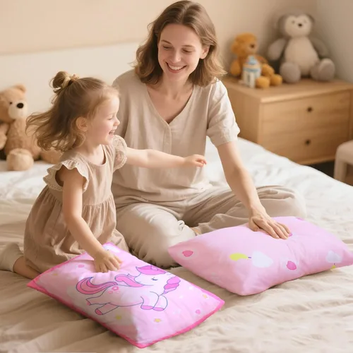 Miniatura 57 de UOMNY - Juego de 2 fundas de almohada para niños, 100 % algodón, funda de almohada, para almohadas de 5.1 x 7.1 pulgadas Búho