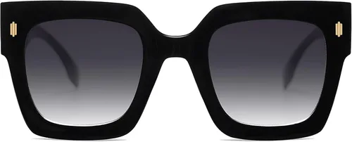 Miniatura 19 de SOJOS Gafas de sol cuadradas vintage de gran tamaño para mujer, estilo retro, de lujo, grandes, UV400 SJ2194