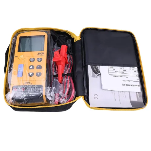 Miniatura 6 de Calibrador de proceso multifunción VA720 para calibración mV mA de frecuencia RTD TC