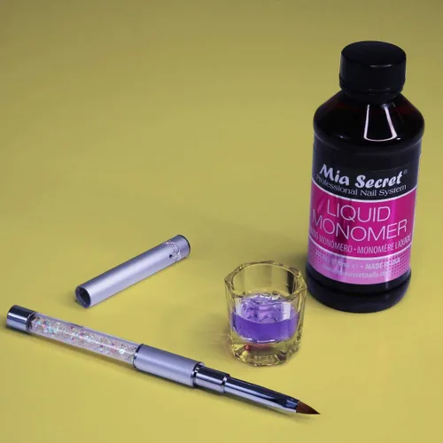 Miniatura 4 de Mia Secret Liquid Monomer Professional Acrylic System, 8 oz. - Paquete de 2