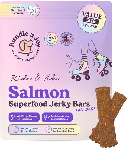 Miniatura 21 de Bundle x Joy Rise & Shine - Golosinas de pollo para perros, bolsa de 5 onzas, superalimento natural, maíz, aves, soja y granos, golosinas
