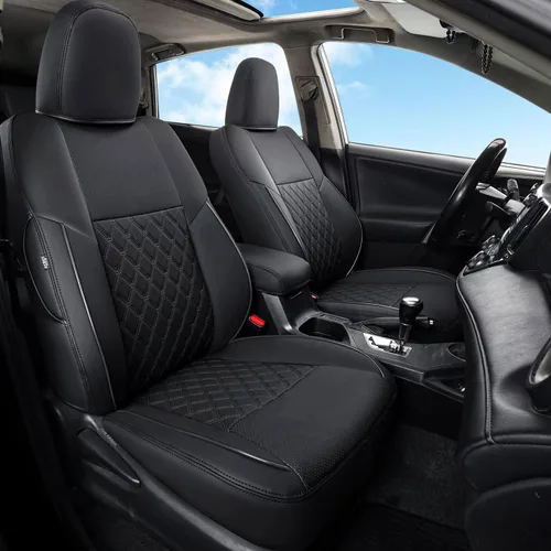 Miniatura 10 de GIANT PANDA Fundas de asiento para Rav4 con ajuste personalizado para Toyota RAV4 2019 2020 2021 2022 2023 2024 Adventure, TRD-Off Road, accesorios