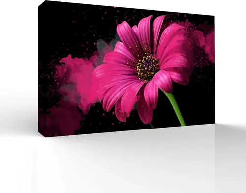 Miniatura 5 de wall26 Canvas Wall Art Beautiful Flowers Pictures Home Wall Decorations for Bedroom Living Room Paintings Canvas Prints Framed - 32x48 inches