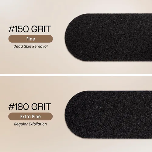 Miniatura 6 de PANA 40 piezas de recambio de archivo Pedi grande negro para lima de pies de acero inoxidable para lijar raspador de pies, almohadillas de recambio